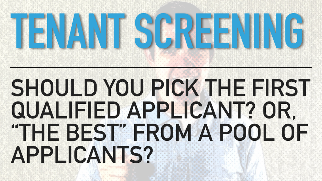 Pick The First Qualified Applicant